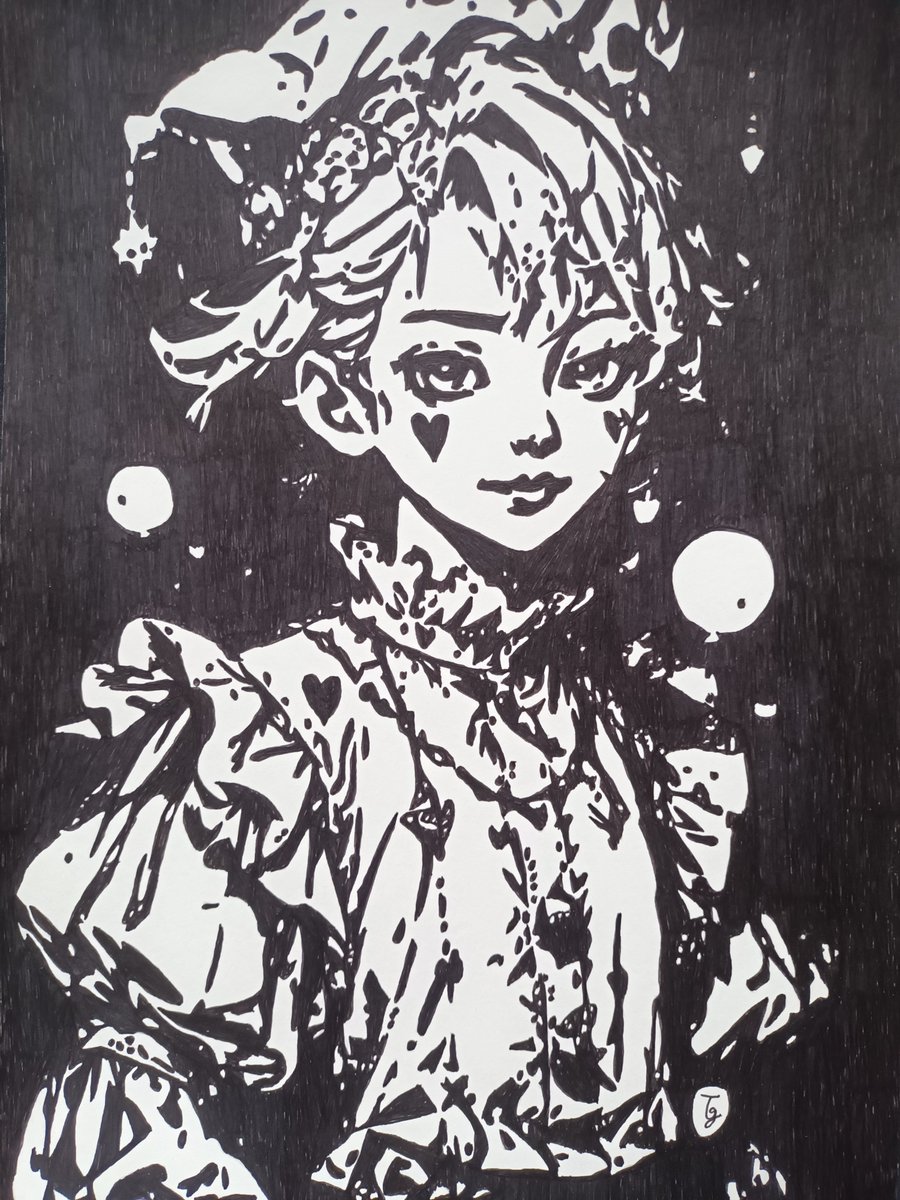 timgeissler0's tweet photo. "First Carnival"

Drawing with Fineliner on A4 Drawing Paper.

#artwork #fantasyart #fantasycharacter #illustration #inkart #inkdrawing #monochrome #portrait #realisticdrawing #sketch #traditionaldrawing #arttraditional #love #mangaart #carnival #child #clown https://t.co/1kk1vJ8shh