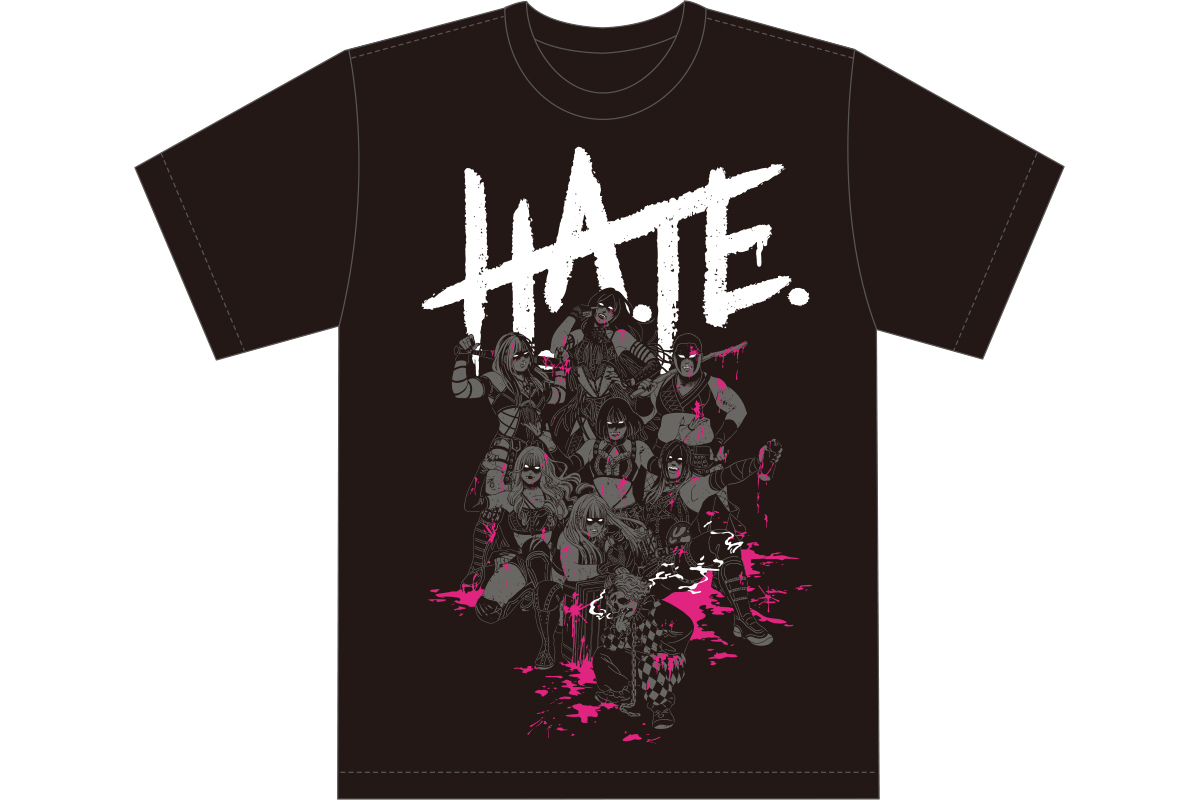 H.A.T.E.壱周年Tシャツ　スターダム　STARDOM /Ｍサイズ H.A.T.E.壱周年Tシャツ | My STARDOM