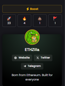 $ETHZ continues to grow steadily, gradually strengthening the platform and community. 

Every small improvement contributes to long-term growth, opening up sustainable potential for the future.
