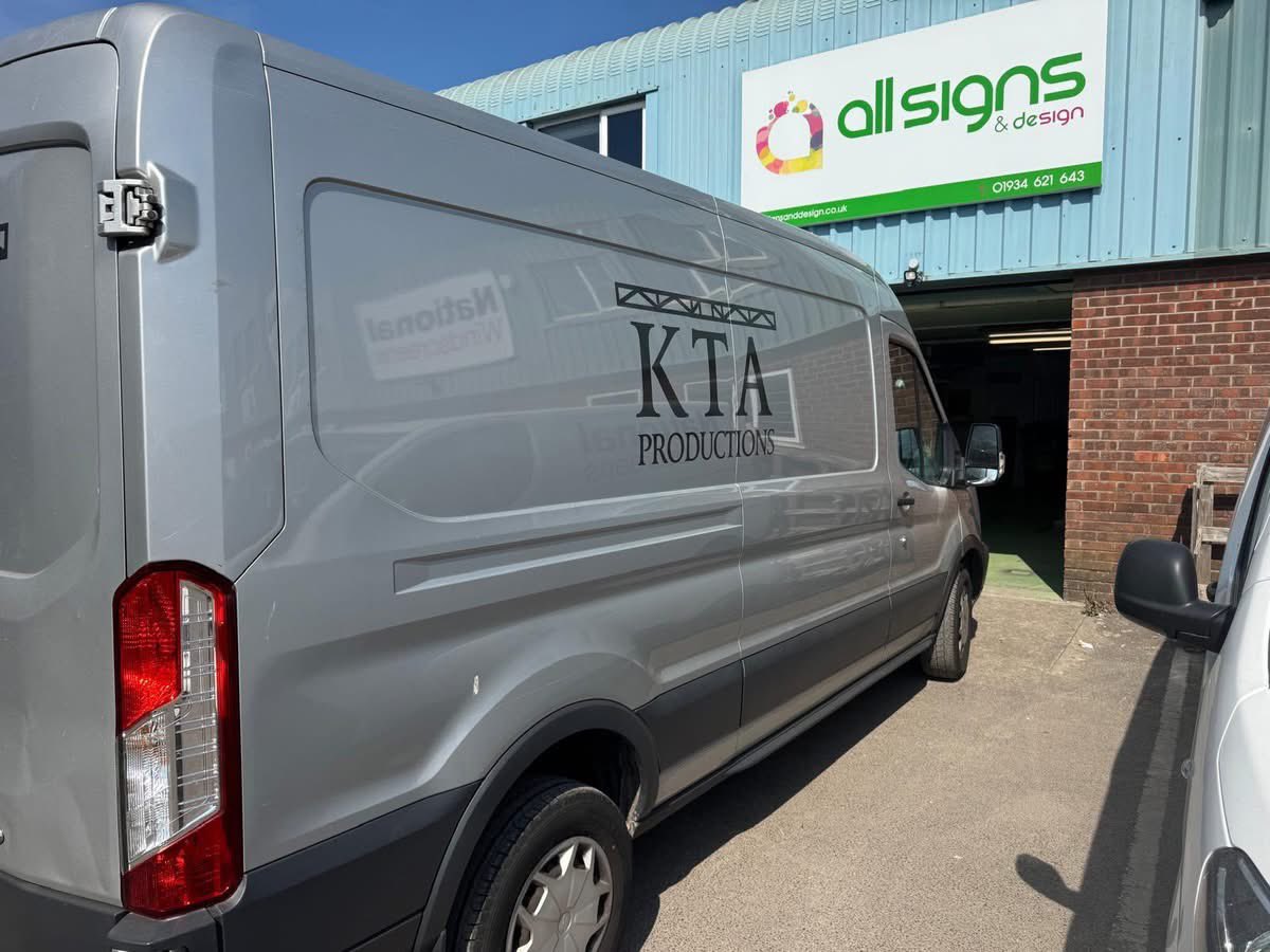 New Van graphics for Koby and team Thanks simple but very effective low cost advertising @ktaproductions 
#sign #signs #signshop #signcompany #signdesign #signfabrication #signguy #signandgraphics #signmaker #signmaking #signmakers #graphicdesign #graphicdesigner #allsigns