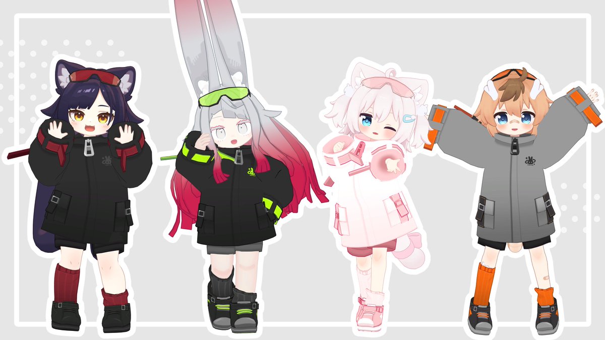 molchan_lol's tweet image. ✨🔔販売開始のおしらせ🔔✨

ゆったりルーズクラップ【8アバター対応】
mollab.booth.pm/items/7354725

📅SALE📅　～9/1(月)夜頃
フルセット：1500円→1000円
単品　　　：900円→600円

対応➡まめふれんず/うささき/ちびさき/アズキ(えも研素体)/みみのこ/ハティット/にゃもあ
#VRChat #molLab