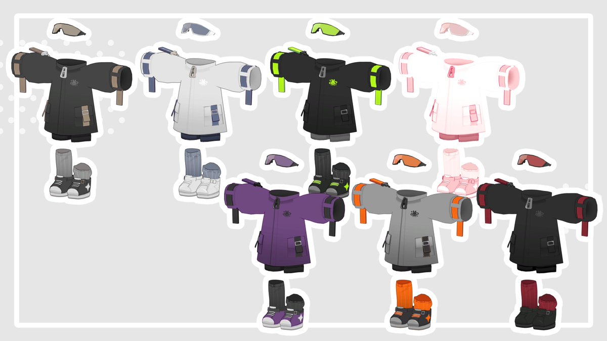 molchan_lol's tweet image. ✨🔔販売開始のおしらせ🔔✨

ゆったりルーズクラップ【8アバター対応】
mollab.booth.pm/items/7354725

📅SALE📅　～9/1(月)夜頃
フルセット：1500円→1000円
単品　　　：900円→600円

対応➡まめふれんず/うささき/ちびさき/アズキ(えも研素体)/みみのこ/ハティット/にゃもあ
#VRChat #molLab