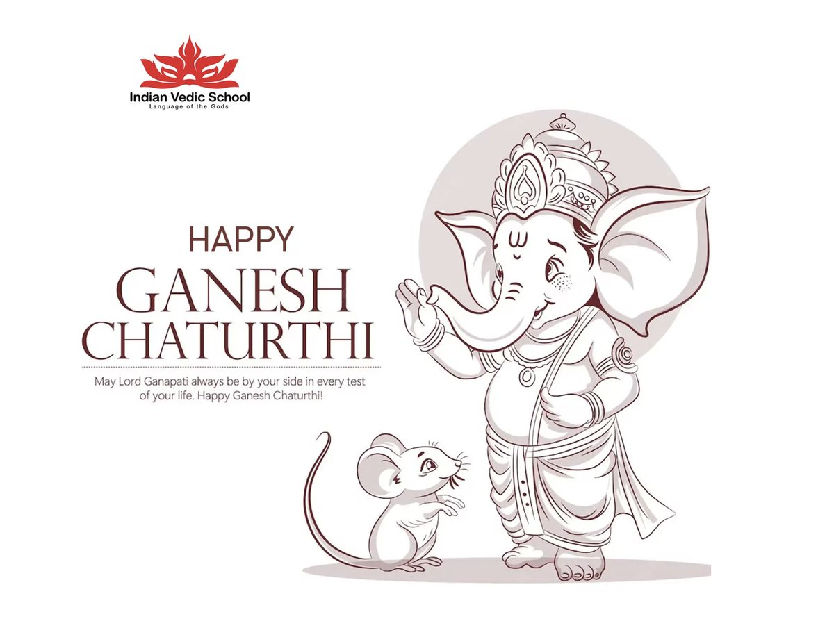 itsvedicschool's tweet photo. Happy Ganesh Chaturthi

#lordganesh #GaneshChaturthi2025  #GaneshaChaturthi #Ganesha #indianvedicschool #vedicschool #vediceducation #VedicScience #vedas #upanishads #Puranam #puranas #ramayana #Mahabharata #bhagavadgita #yoga #VedicMaths #MoralStory #publicreview https://t.co/TUB3wUh2Ob