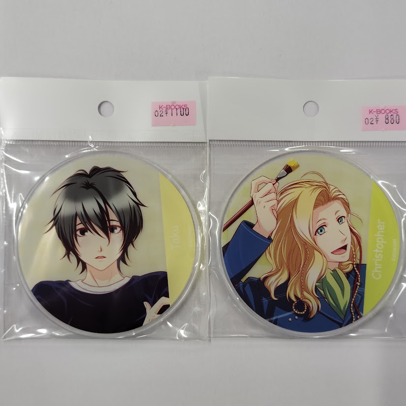 ときめきメモリアル Girl’s Side アクリルコースター 全種 ときめきメモリアル Girl's Side アクリルコースター 全種