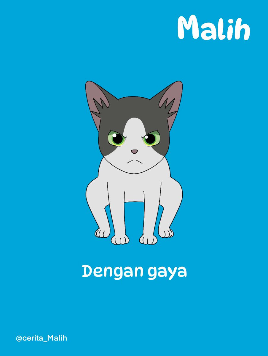 visi8studio's tweet photo. Meong kalian biasanya pake gaya yang mana-Meong?😼
Malih by @ikridia
#Visi8 #Malih #CeritaMalih https://t.co/KC971HxrWR