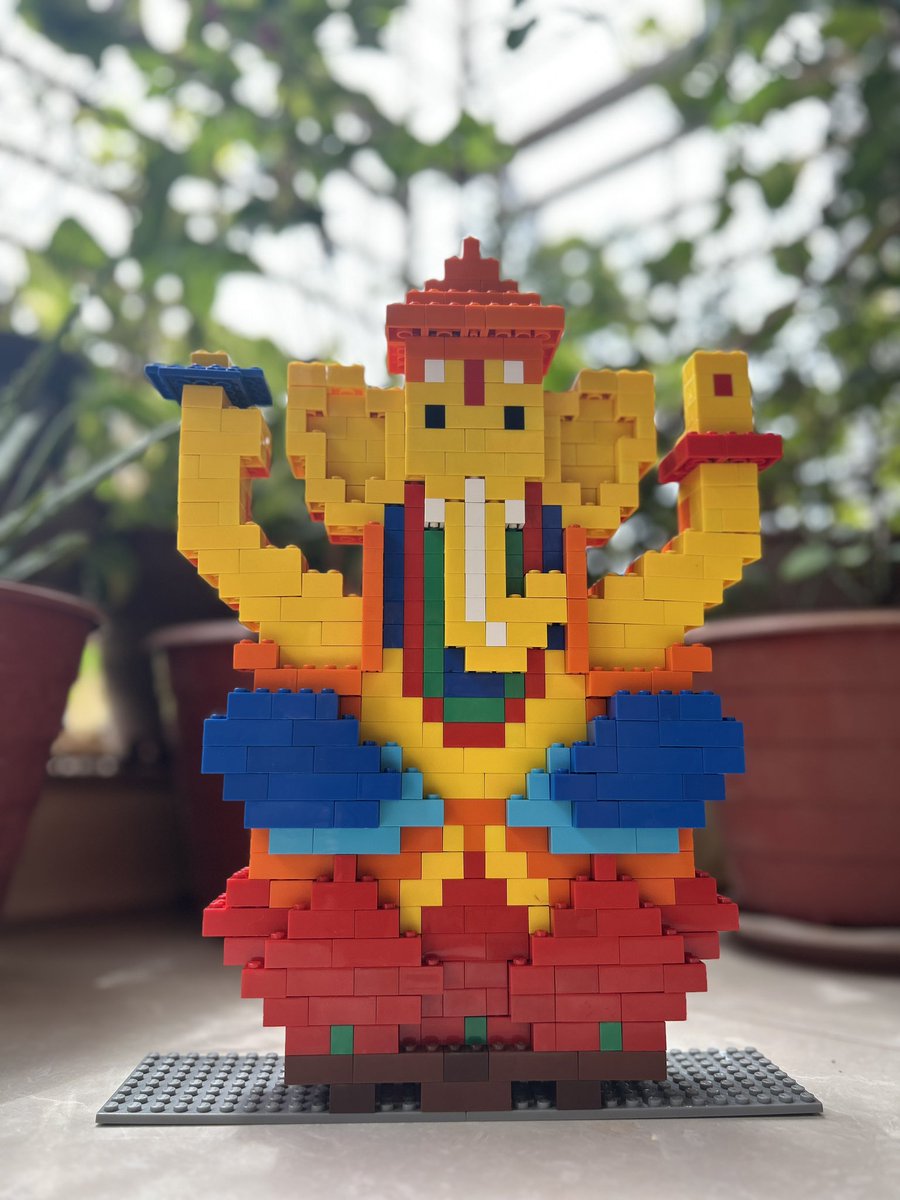 made this with dad over two days! 😇