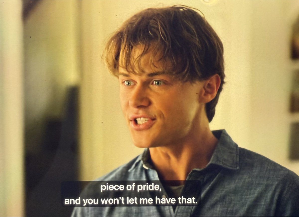 Conrad is completely SELFISH AND MANIPULATIVE. Him making it seem like Belly is in the wrong for not accepting his advances just because NOW he was ready allow her back in his life.