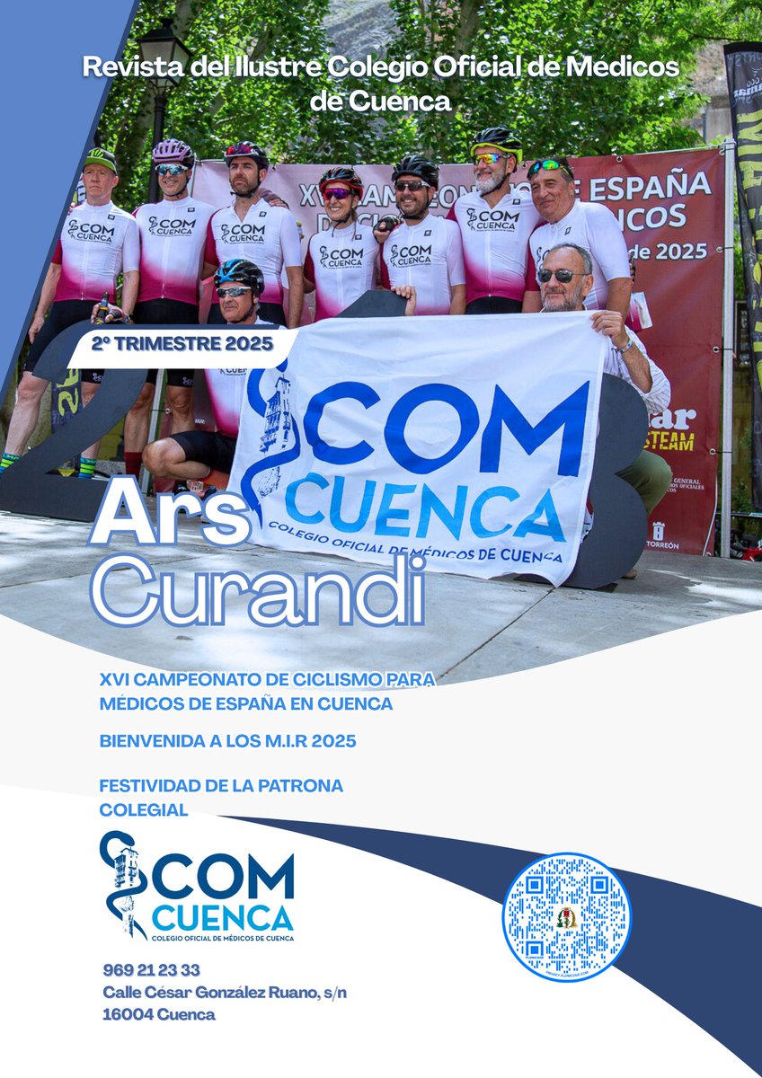 💻Ya disponible la última edición de la revista ARS CURANDI 2do Trimestre 2025 de COMCUENCA en formato digital:

comcuenca.org/#flipbook-df_9…