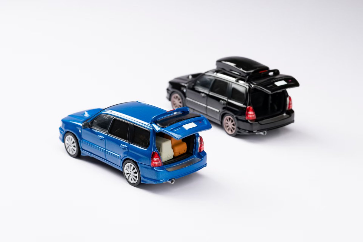HJ_Minicar's tweet image. &amp;lt; MODEL MODEL &amp;gt;
1/64 Subaru Forester SG9 Sti Series
■発売予定:2025年12月以降

スーパーキッズランド本店様にてサンプル展示中！
@joshin_skl

■お取扱店
markmodels.jp/distributers-r…
#MODELMODEL #モデルモデル #ミニカー #Subaru #Forester #SG9 #スバル #フォレスター #STi