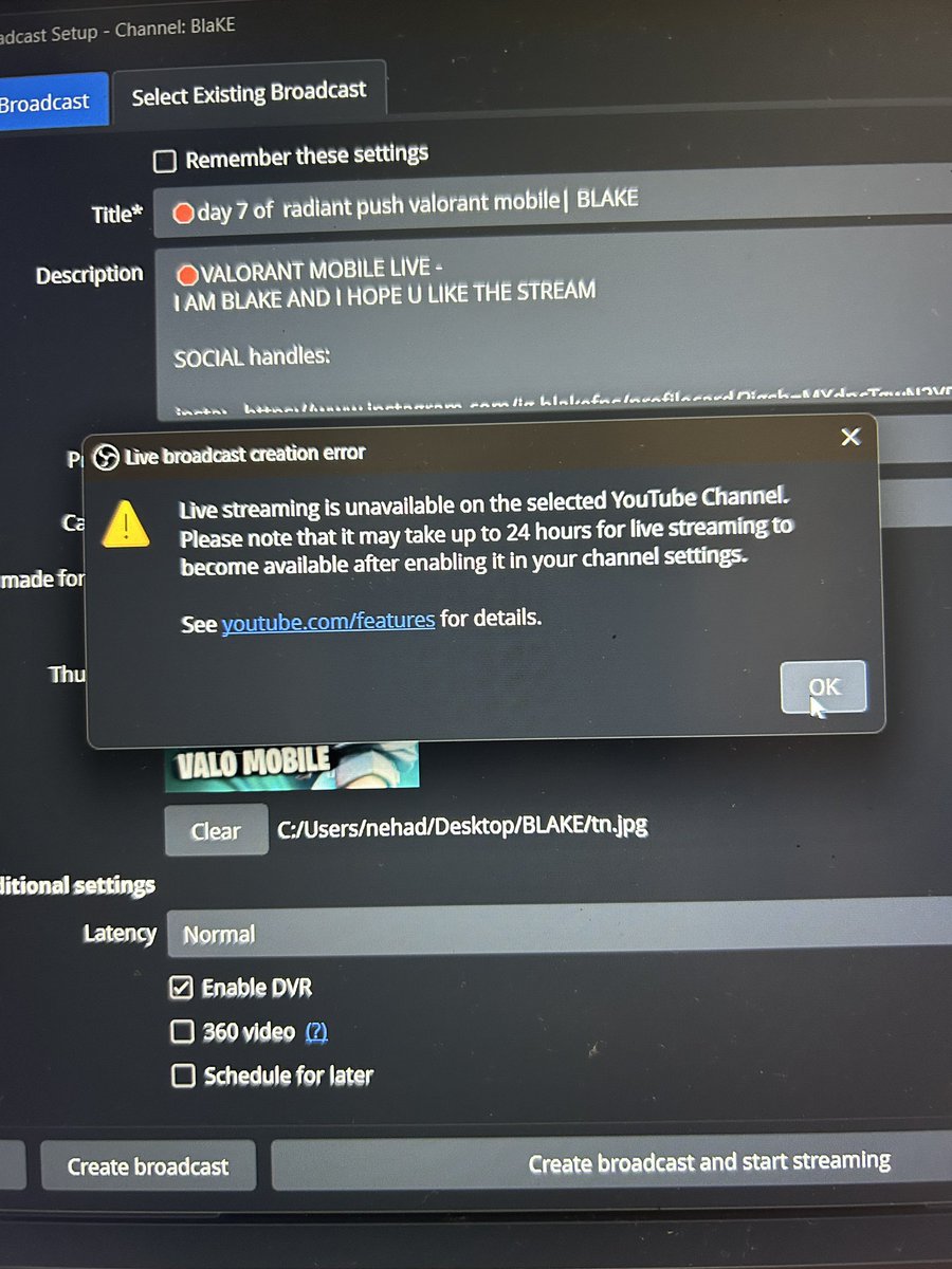 Yesterday i received a copyright strike from <a href="/MunchSoftware/">Munch Software</a> on my youtube channel while on going stream and i did not use any of their content i req them to remove the strike please nd if unintentionally i did something i am ready to delete the video #youtube
