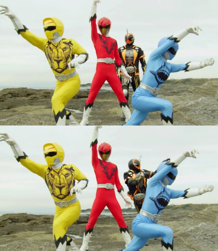 仮面ライダーと戦隊のコラボ、いつの間にか無くなったね〜
＃仮面ライダーゴースト
＃動物戦隊ジュウオウジャー