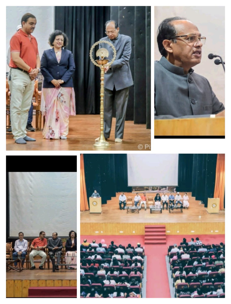 NIT Hamirpur welcomed a ne batch of undergraduate students for   2025–26 through Orientation Programme inaugurated by Director Prof.H.M.Suryawanshi, who inspired students to pursue academic integrity, holistic growth, innovation &amp; discipline while avoiding unhealthy distractions.
