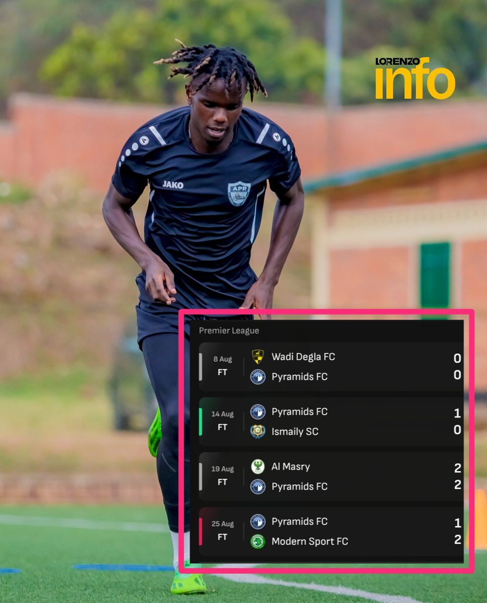 win_zaiko's tweet image. Nyamara #PYRAMID ishobora kuzakubitwa 6 mwa Pele🤗🤷‍♂️
Umutoza mumwibutse azabanzemo cyane cyane abakinnyi bakomeye baguzwe nka #Hadji, #Bugingo na #Fitina n'uriya wahamagawe mu #Mavubi 🙄
