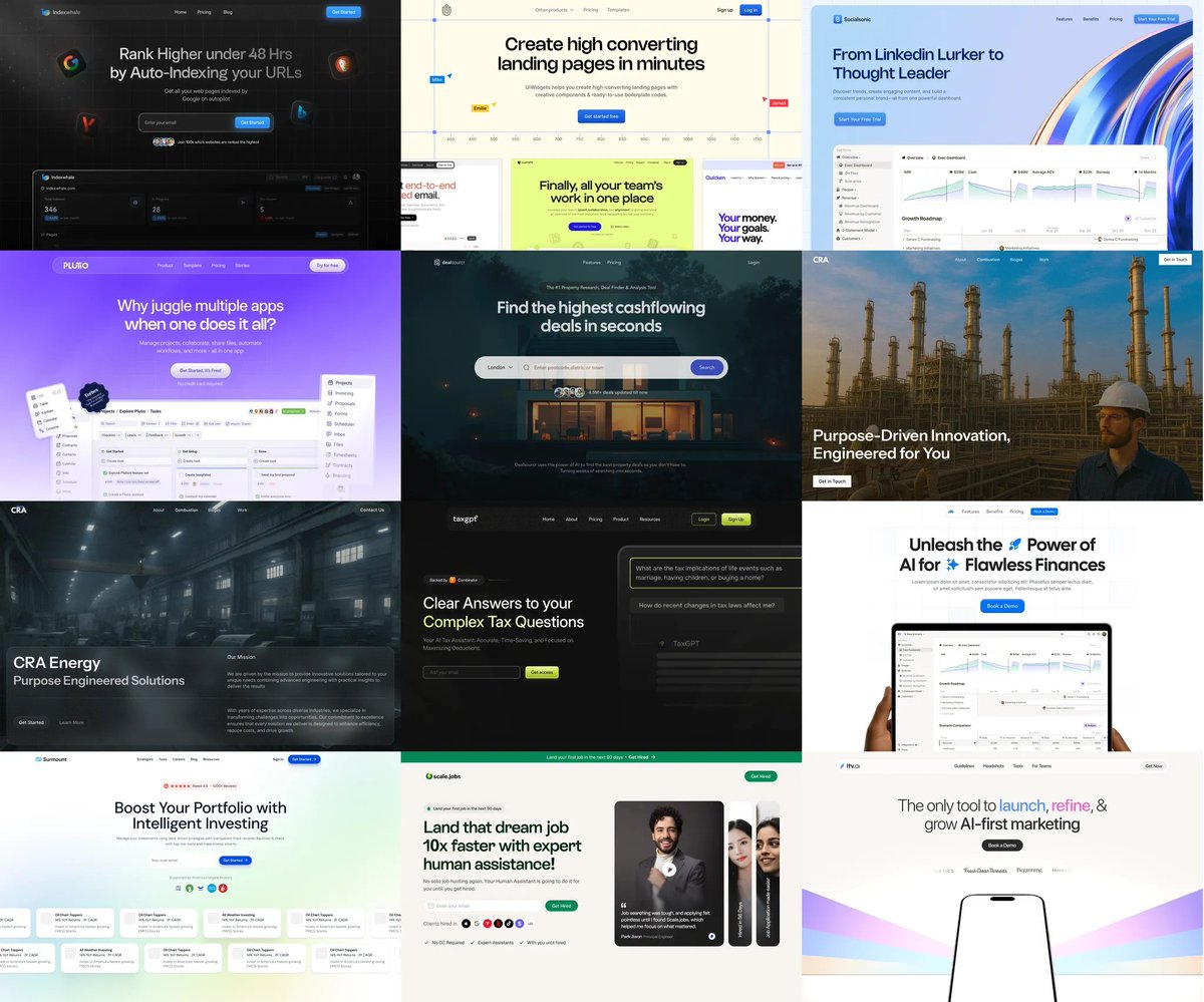 siddharthvij_'s tweet image. We charge $20,000+ to design and build a website.

Today, I’m giving away 12 unique website concepts (with full Figma files).

Want them?

Comment “Grab” &amp;amp; RT this post

I’ll DM you the files.

(must be following)
