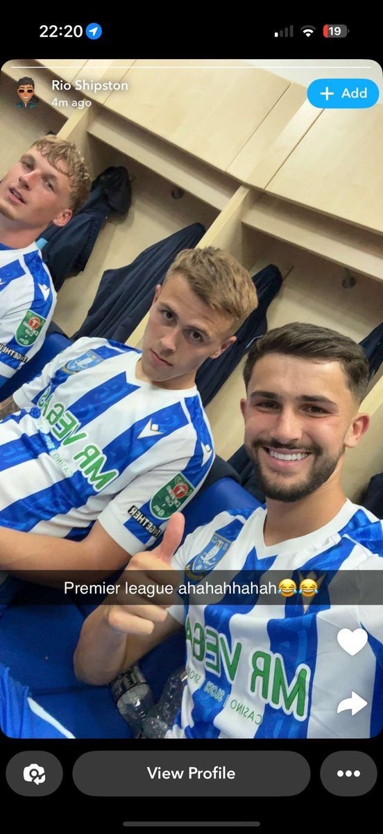 Top tier shithousery from the Wednesday kids beating Leeds