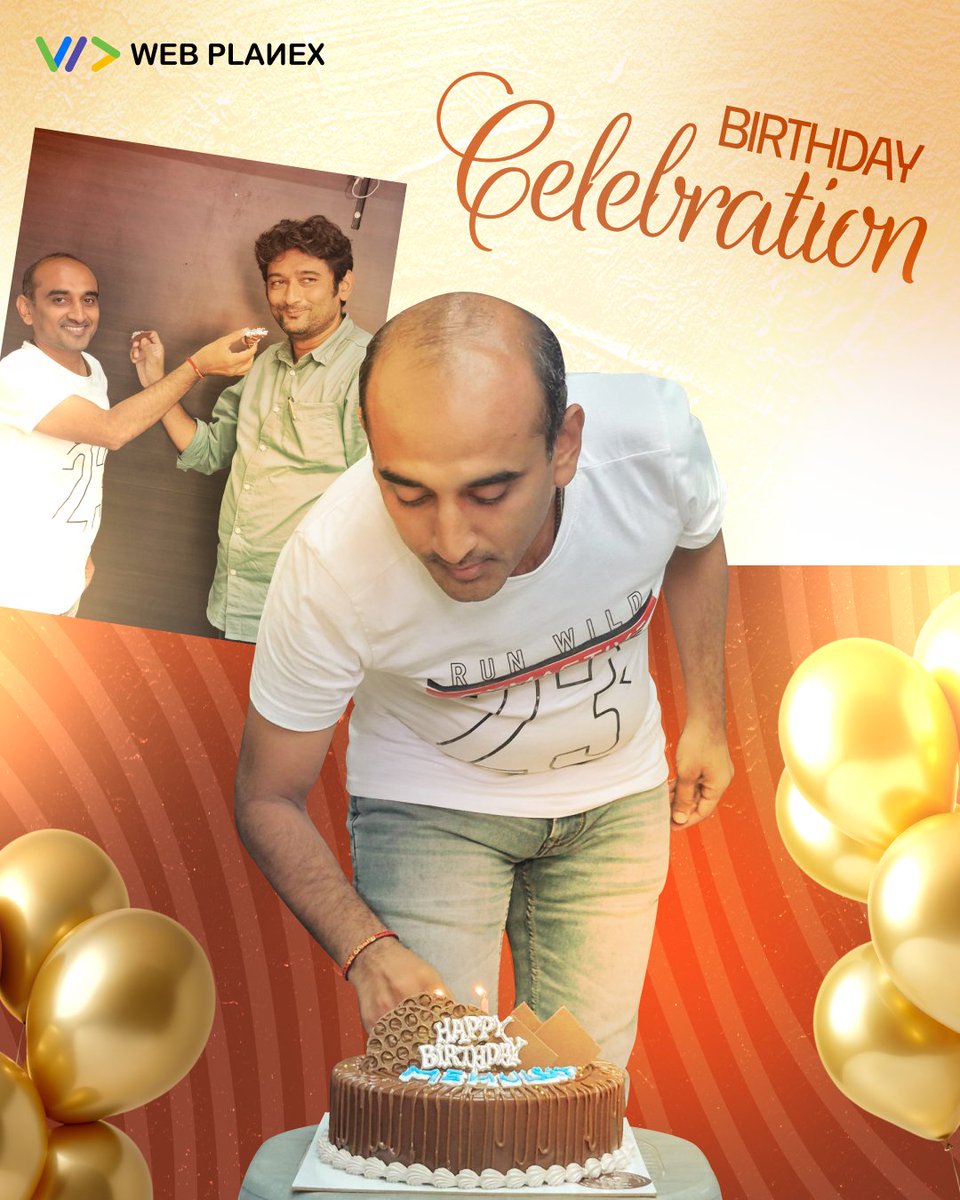 Happy Birthday to our mentor &amp; one of the founders, Mehul Kasundra 🎉🥳 Your inspiration keeps us moving forward every day! 🙌 #Leadership #HappyBirthday