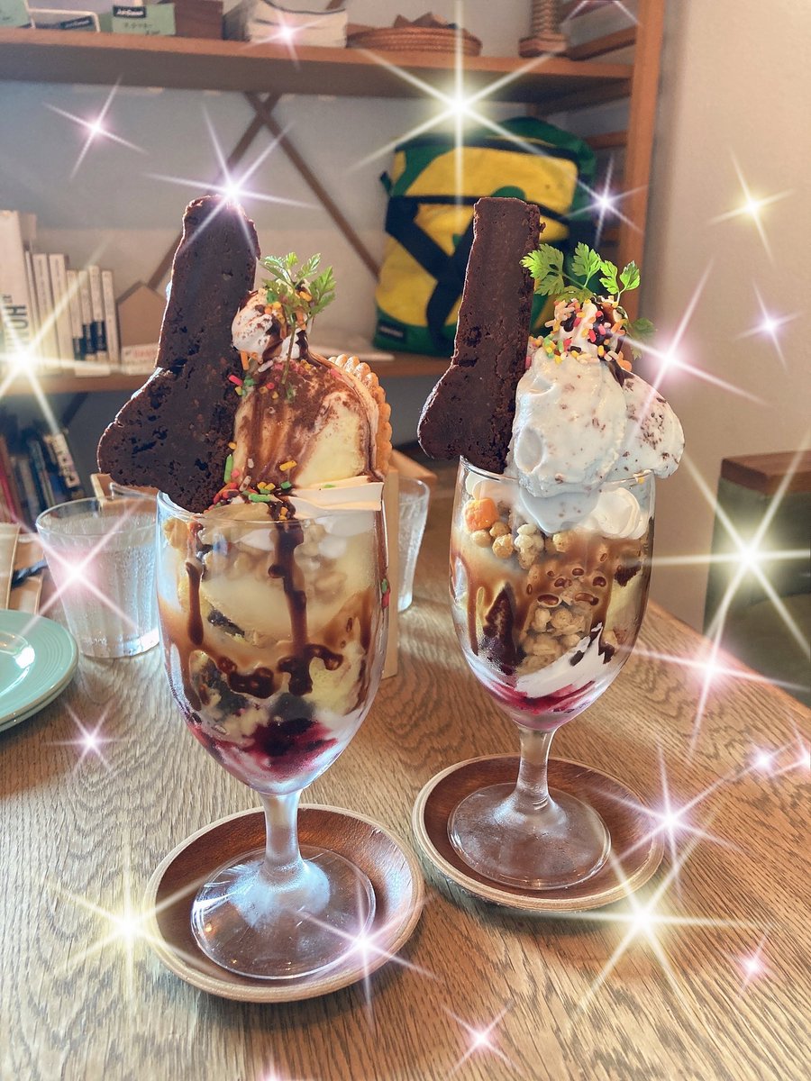 今日は久々に友だちとランチ(*¯ч¯*)'' ŧ‹”ŧ‹”
すごく美味しかった😋
デザートのパフェも最後の最後まで美味しいし、楽しいランチでした❀(*´▽`*)❀