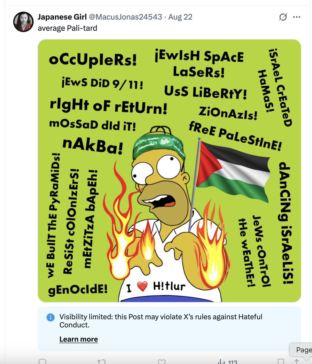 accurate quotes are hateful according to the muzzas at twitter