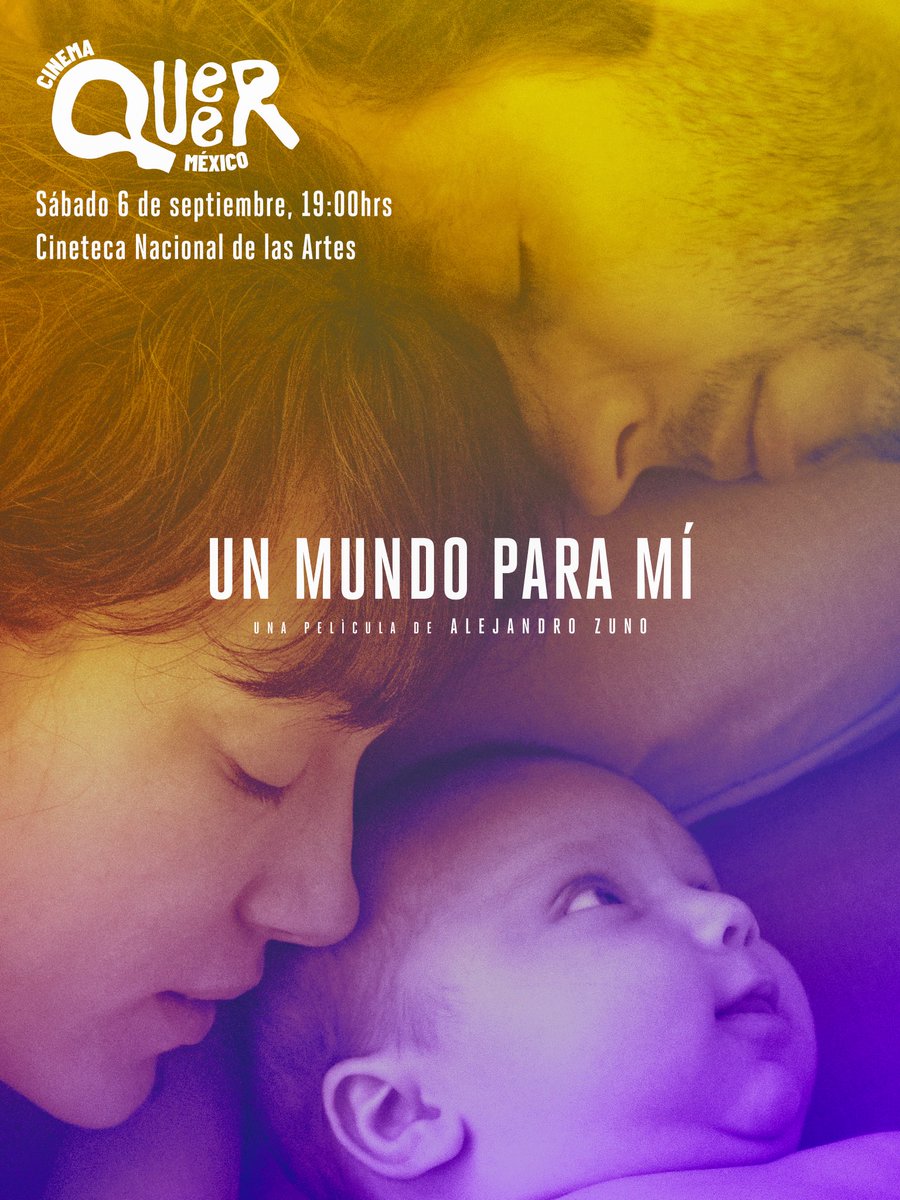 “Un mundo para mí” llega a CDMX en el marco de CinemaQueer 🏳️‍🌈

Sábado 6 de septiembre, 19:00hrs
Cineteca Nacional de Las Artes (CENART)

¡Me encantará verles y compartir la película con ustedes!