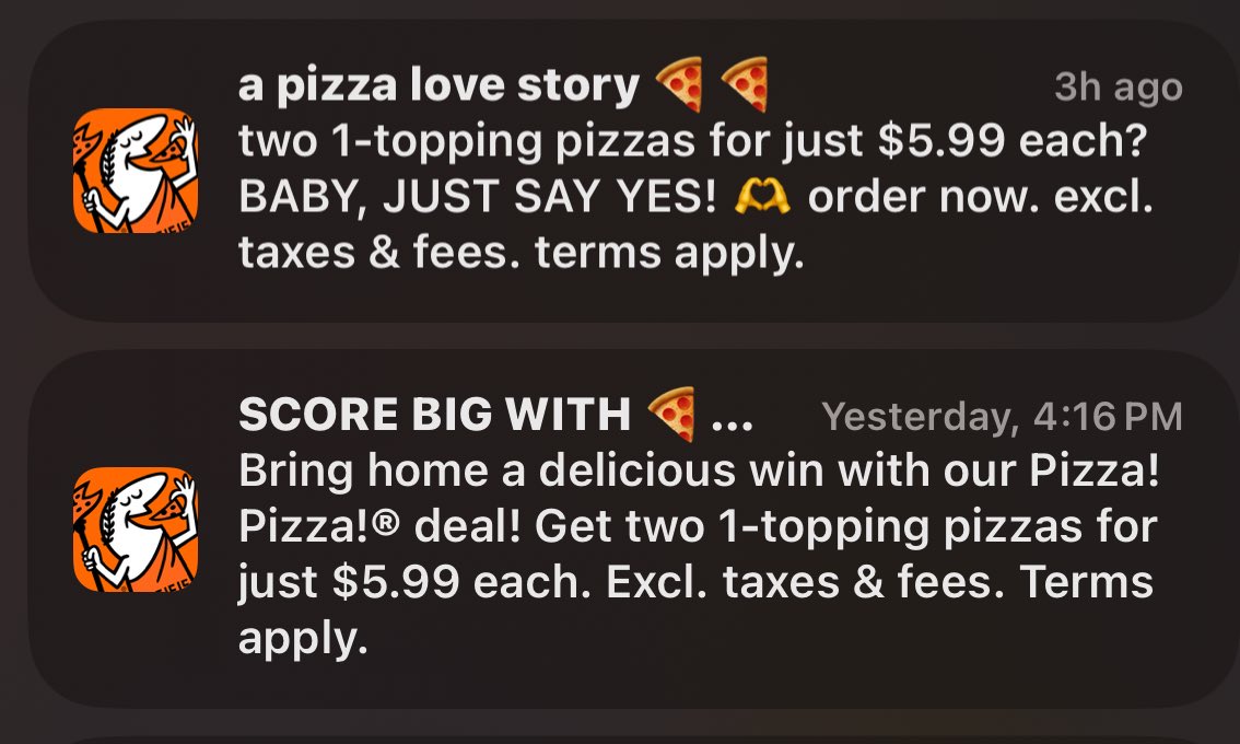 Oh yeah big whoop 😒 i remember when they were 5.49 inflation is a bitch <a href="/littlecaesars/">Little Caesars Pizza</a>