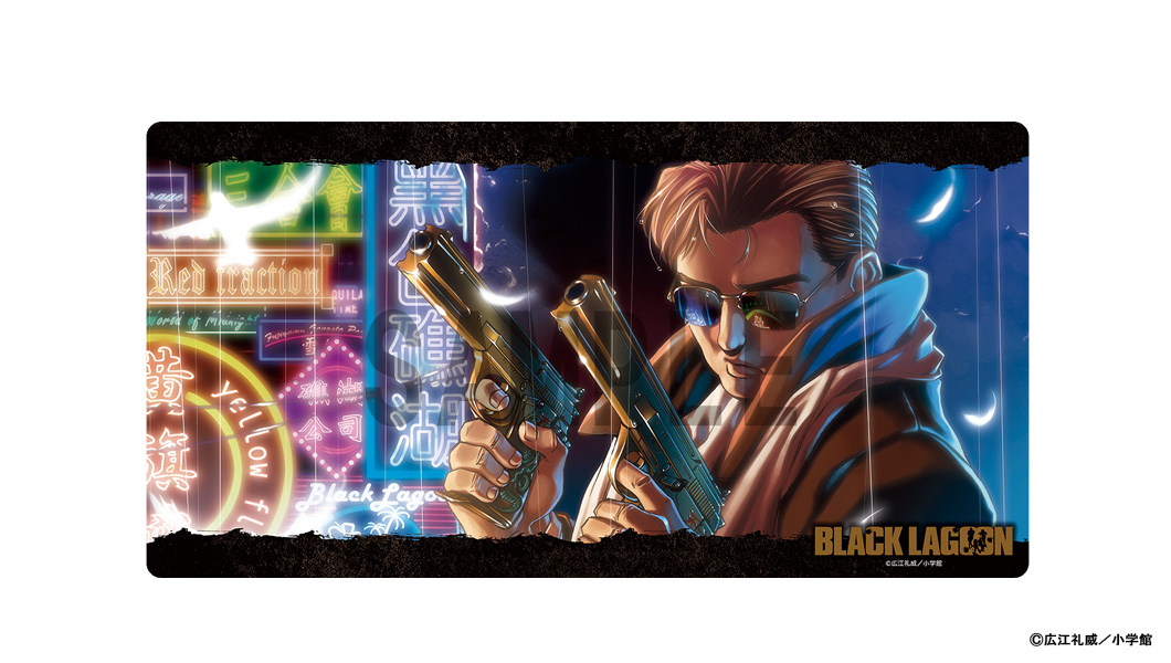 ブラックラグーン トレカアイテムくじEX B賞ラバープレイマット