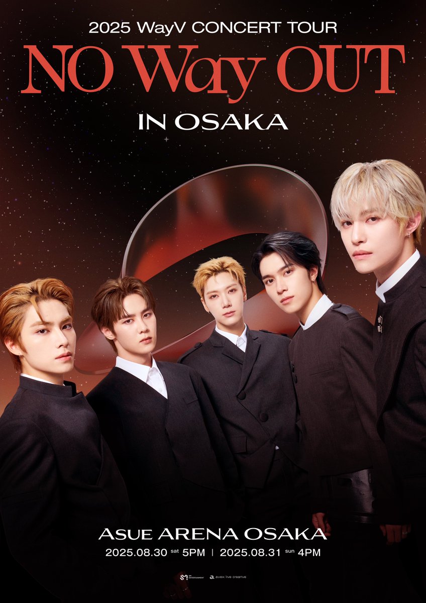 2025 WayV Concert Tour [NO Way OUT] in JAPAN 大阪公演の最終先着