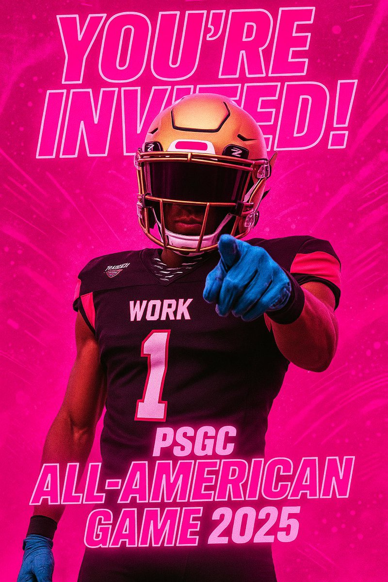 #AG2G I an truly blessed and honored to announce that I have a received an invitation to <a href="/PSGC2024/">🍑Peach State Gridiron Classic All-American Game🍑</a> All-American game in Commerce,GA. Thank you <a href="/CoachDaniels06/">Coach Daniels</a> for this opurtunity! 🙏🏾 <a href="/dionisms/">Dion Evans | #ΩΨΦ</a> <a href="/CoachJohnDysart/">John Dysart</a> <a href="/MoreauFootball/">Moreau Catholic Football</a> <a href="/CoachDicko/">Donald Dicko White</a> <a href="/BrandonHuffman/">Brandon Huffman</a> <a href="/CoachKeithMinor/">Coach Keith Minor</a>