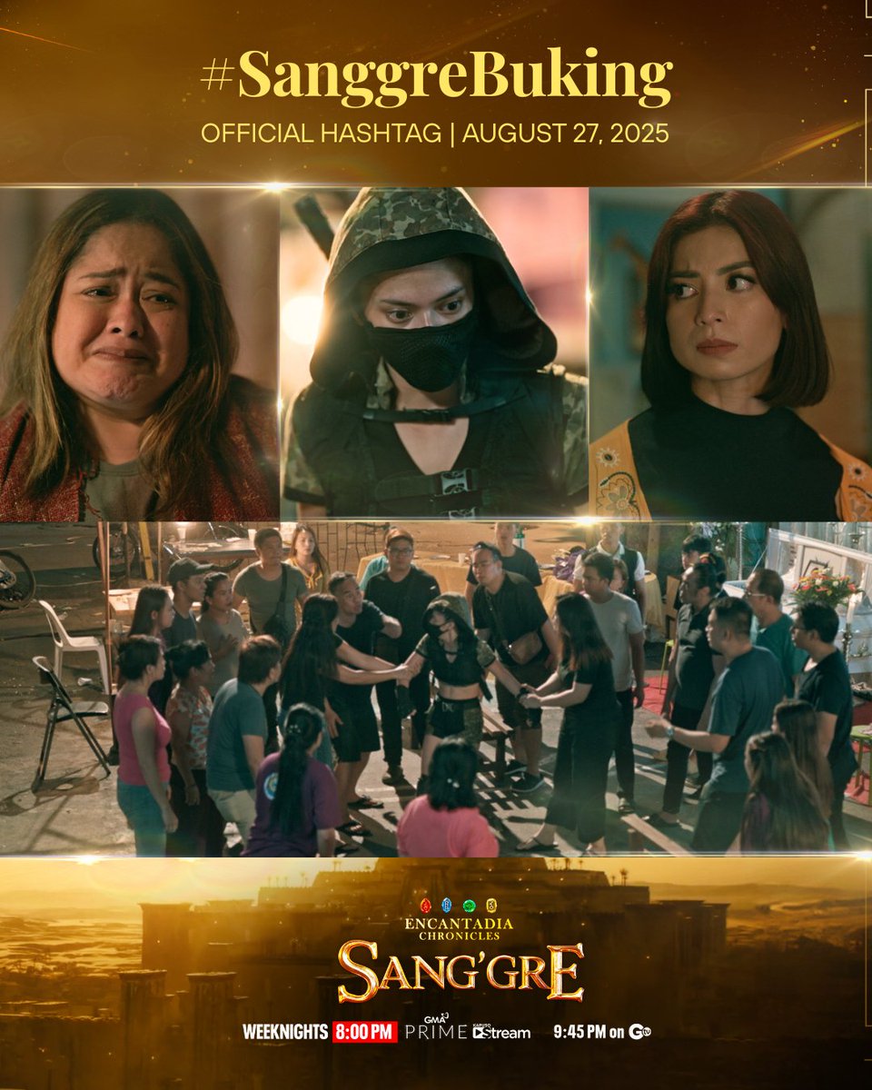Mabubuking na si Terra bilang Sang'gre! 🫢 

Official hashtag: #SanggreBuking 

#Sanggre | 8:00 PM sa GMA Prime at Kapuso Stream, 9:45 PM sa GTV.