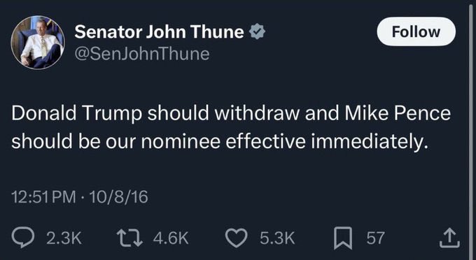<a href="/GuntherEagleman/">Gunther Eagleman™</a> <a href="/LeaderJohnThune/">Leader John Thune</a> Always has been a snake