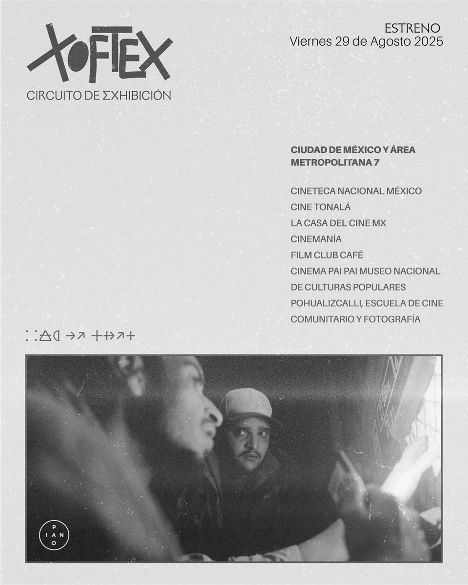 Este 29 de agosto Xoftex de Noaz Deshe llega a salas mexicanas. Aquí sus salas de estreno.