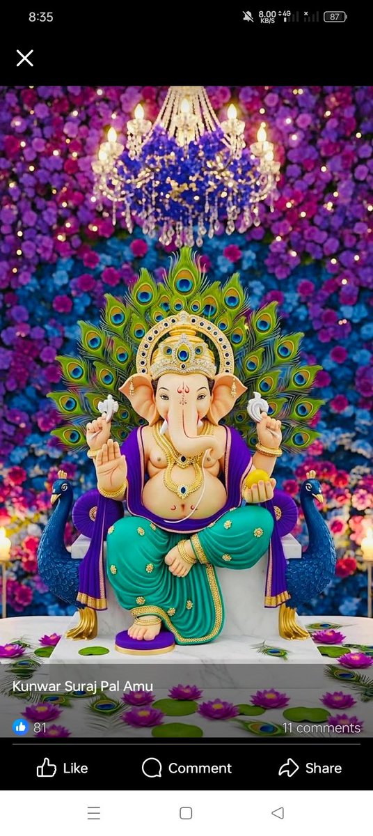 sramansingh's tweet image. वक्रतुण्ड महाकाय सूर्यकोटि समप्रभ।
निर्विघ्नं कुरु मे देव सर्वकार्येषु सर्वदा॥
गणेश चतुर्थी के पावन पर्व पर आप सभी को हार्दिक शुभकामनाएँ। 🙏
विघ्नहर्ता सभी के जीवन में सुख, शांति व समृद्धि का संचार करें। उनकी कृपा से भारत एकता, सद्भाव और विकास के पथ पर अग्रसर हो।🚩