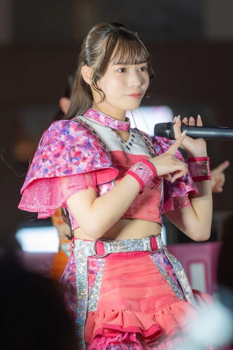 t_kuro's tweet image. 2025.6.27

カラフルスクリーム　金晩アイドルライブ
at ヨドバシカメラ梅田 2階Links広場

カラフルスクリーム
その14

ピンク担当
なこ さん @nako_colorful

#カラフルスクリーム
#カラスク
#みんなのすきなこ