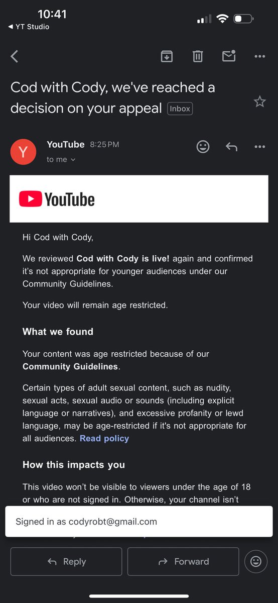 Cody Clark tweet media