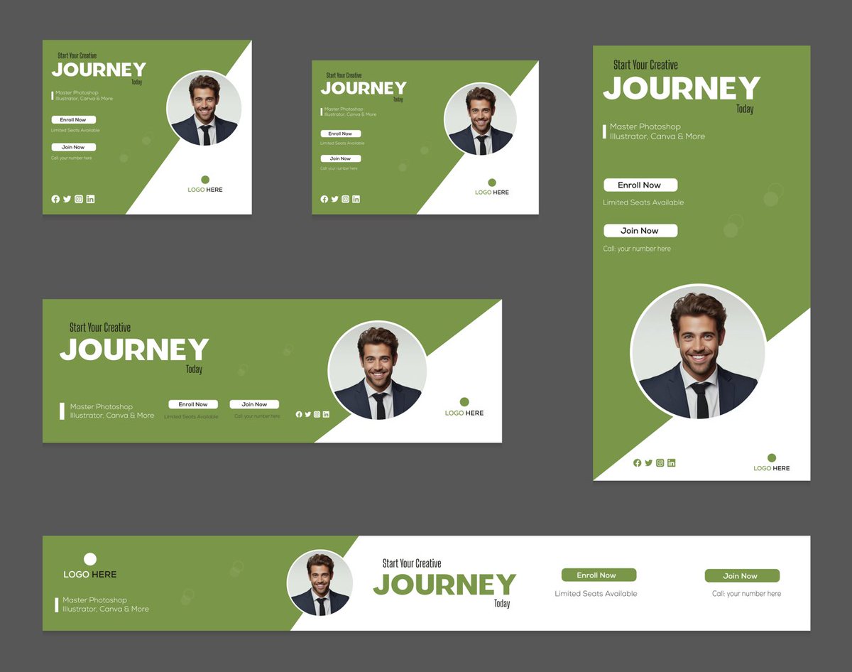 graphicluminix's tweet image. Professional Web Banner Design.

Let your brand shine with designs that don’t just look good—they work!

#WebBannerDesign #CreativeDesign #GraphicDesign
#WebsiteBanner #SocialMediaAds #BusinessGrowth
#FacebookAds #DigitalBranding #OnlinePromotion
#FreelanceDesigner