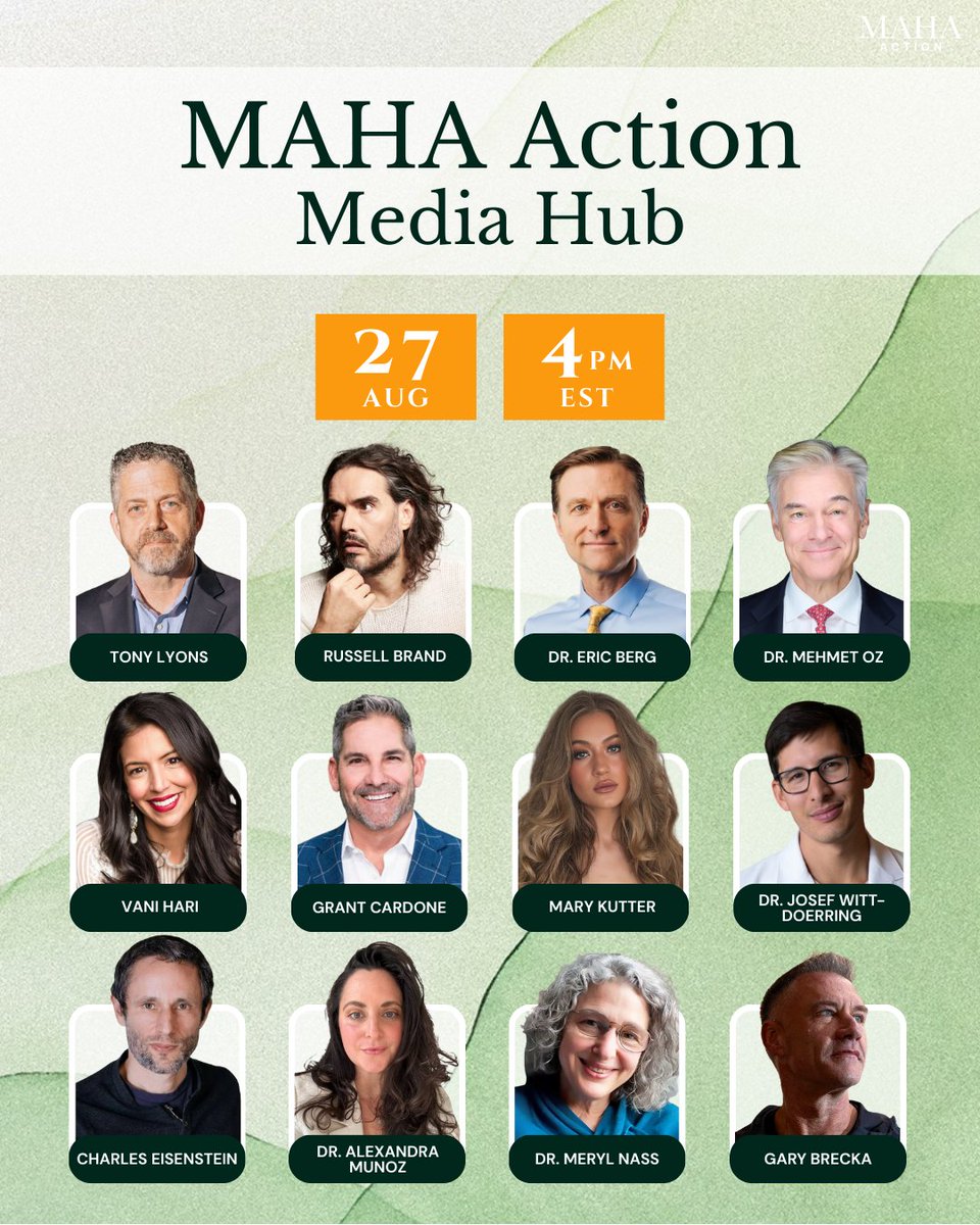 MAHA Action tweet media