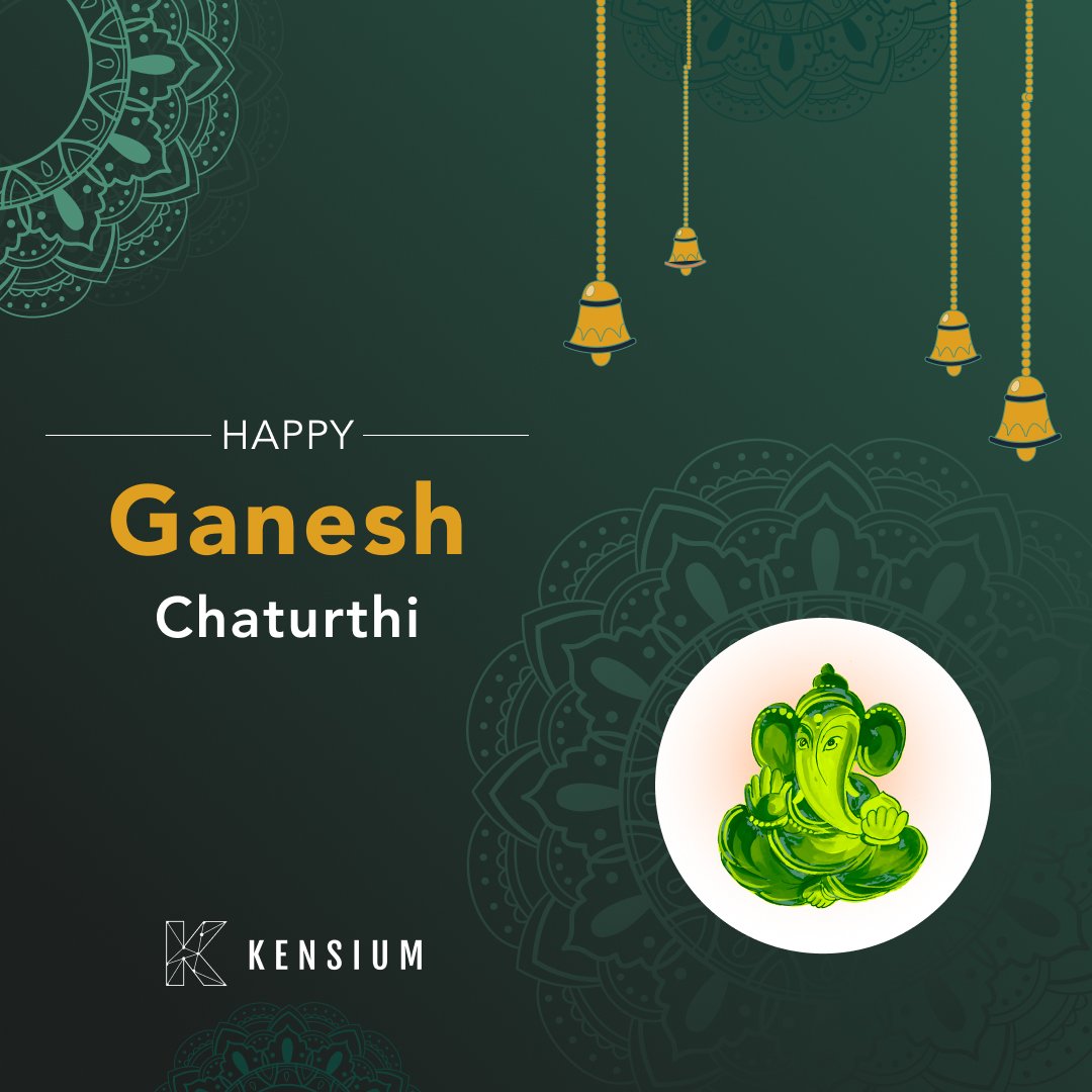 kensium's tweet photo. Today we celebrate Ganesh Chaturthi, a festival that honors Lord Ganesha — revered in India as the bringer of wisdom, prosperity, and new beginnings.

As communities welcome Ganesha with joy and devotion, we reflect on the universal spirit of renewal and positive change that this tradition inspires.

Happy Ganesh Chaturthi from all of us at Kensium.

#GaneshChaturthi #NewBeginnings #Kensium