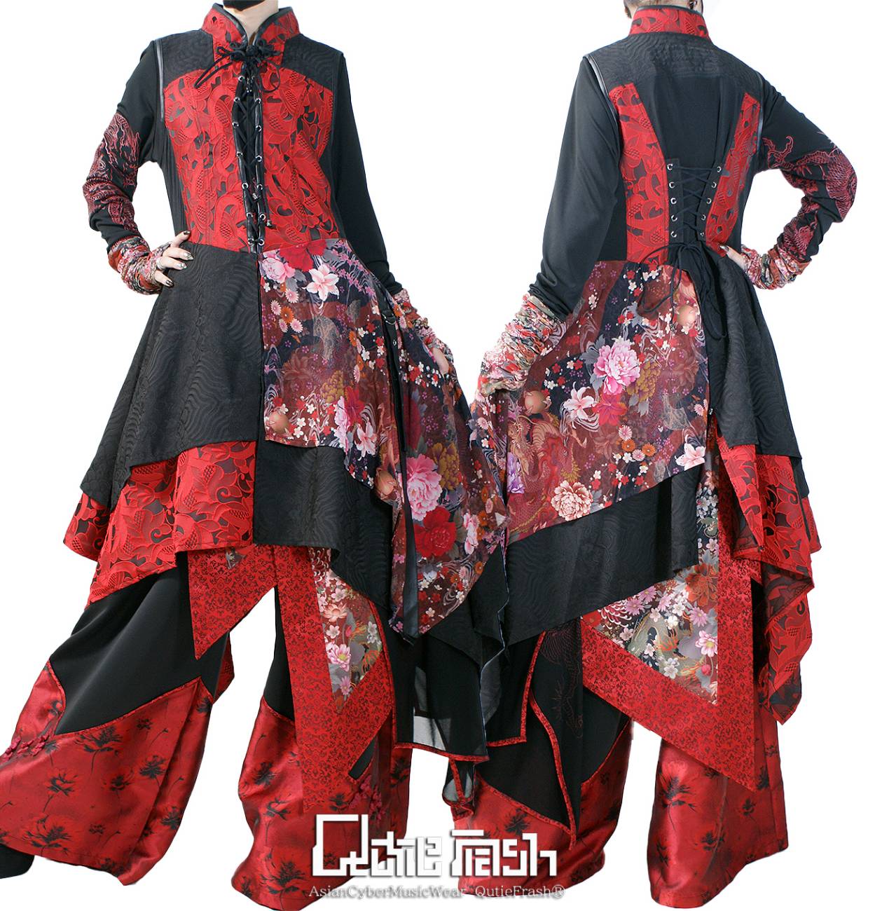 QutieFrash 和柄オフショルチュニック CATEGORY Qutie Frash/キューティーフラッシュ | Arcobaleno M
