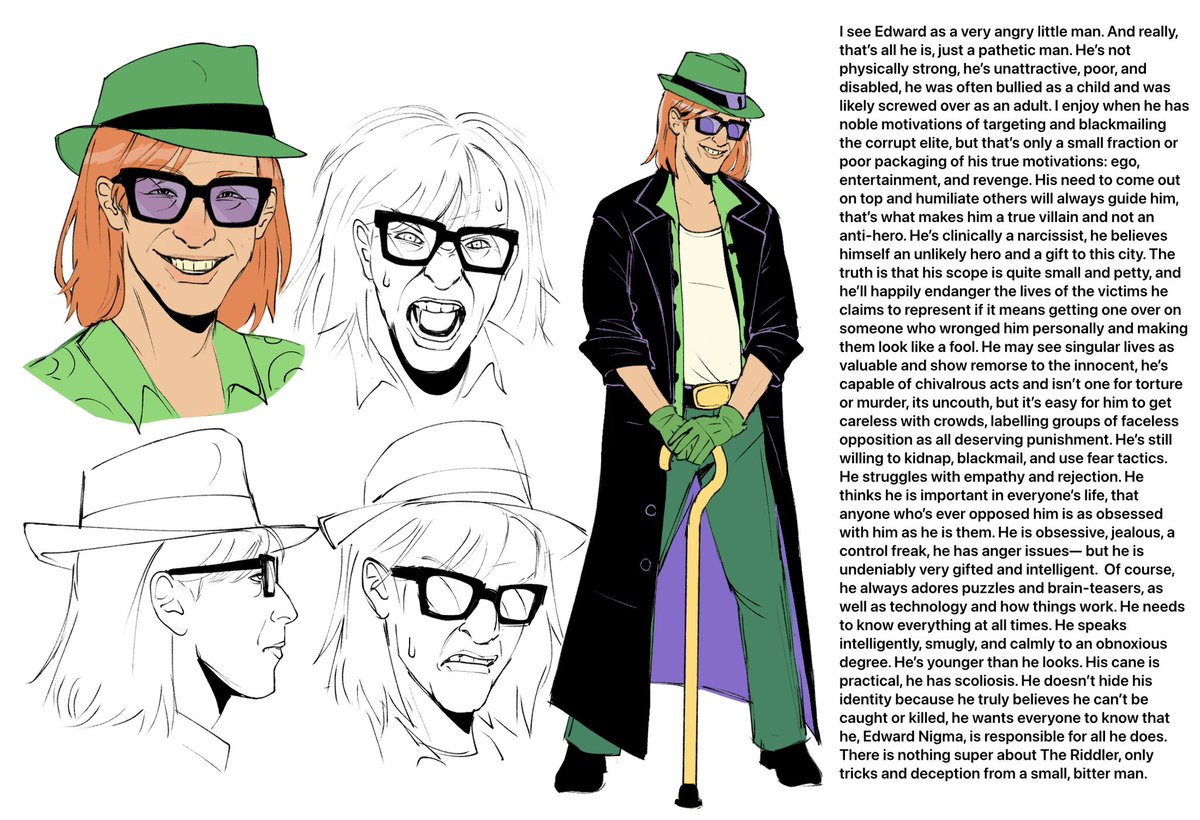 My Riddler opinions if you care