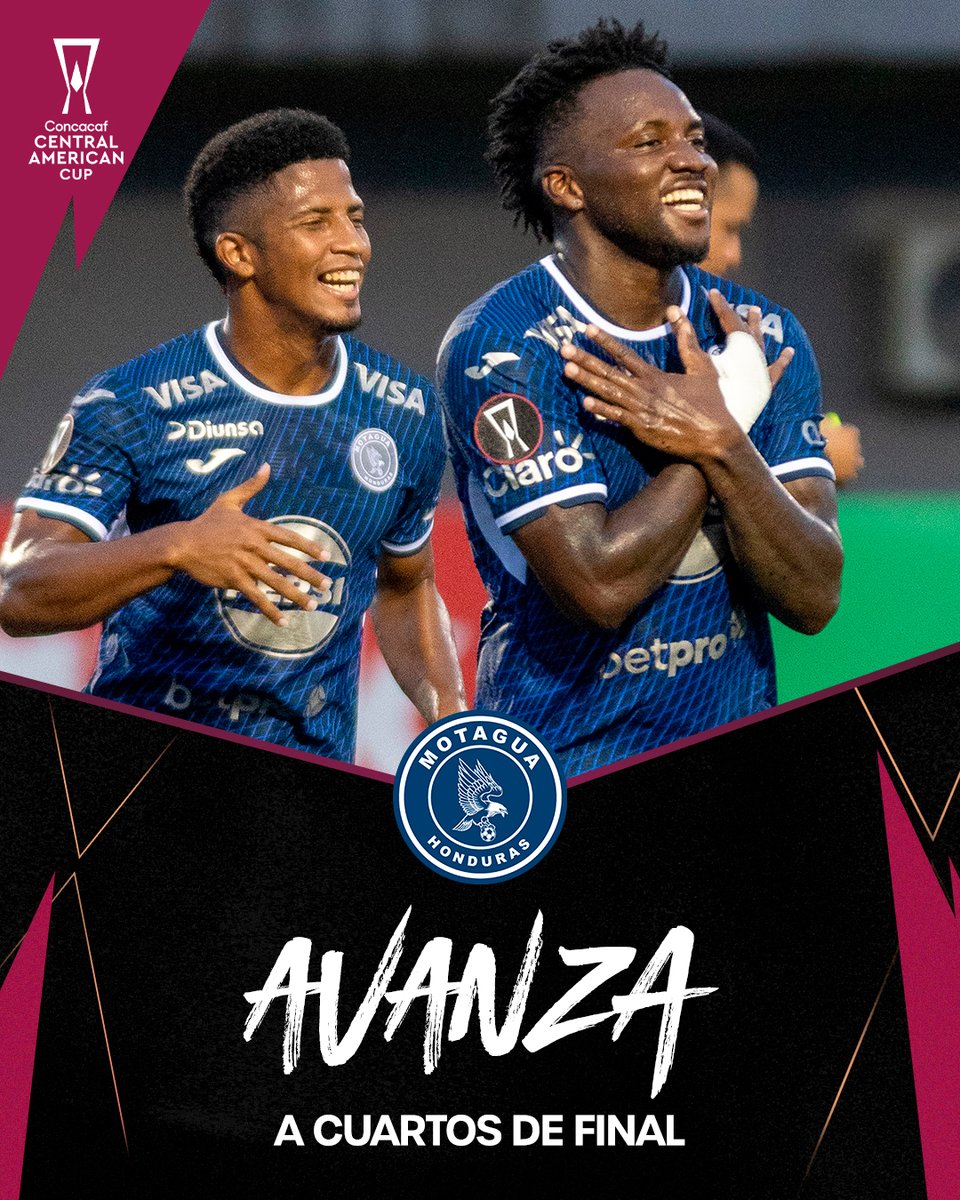 ¡Motagua avanza a Cuartos de Final como líder del Grupo C! 🦅🇭🇳