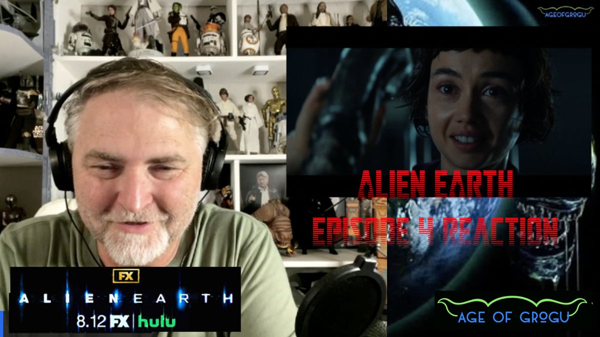 brentageofgrogu's tweet photo. Just dropped my Alien Earth Episode 4 reaction #alienearth #alienearthreaction #alienear... https://t.co/DU9C0yVFV2 via @YouTube #AlienEarth #alienearthhulu #alienearthfx https://t.co/NT2zmspDoV