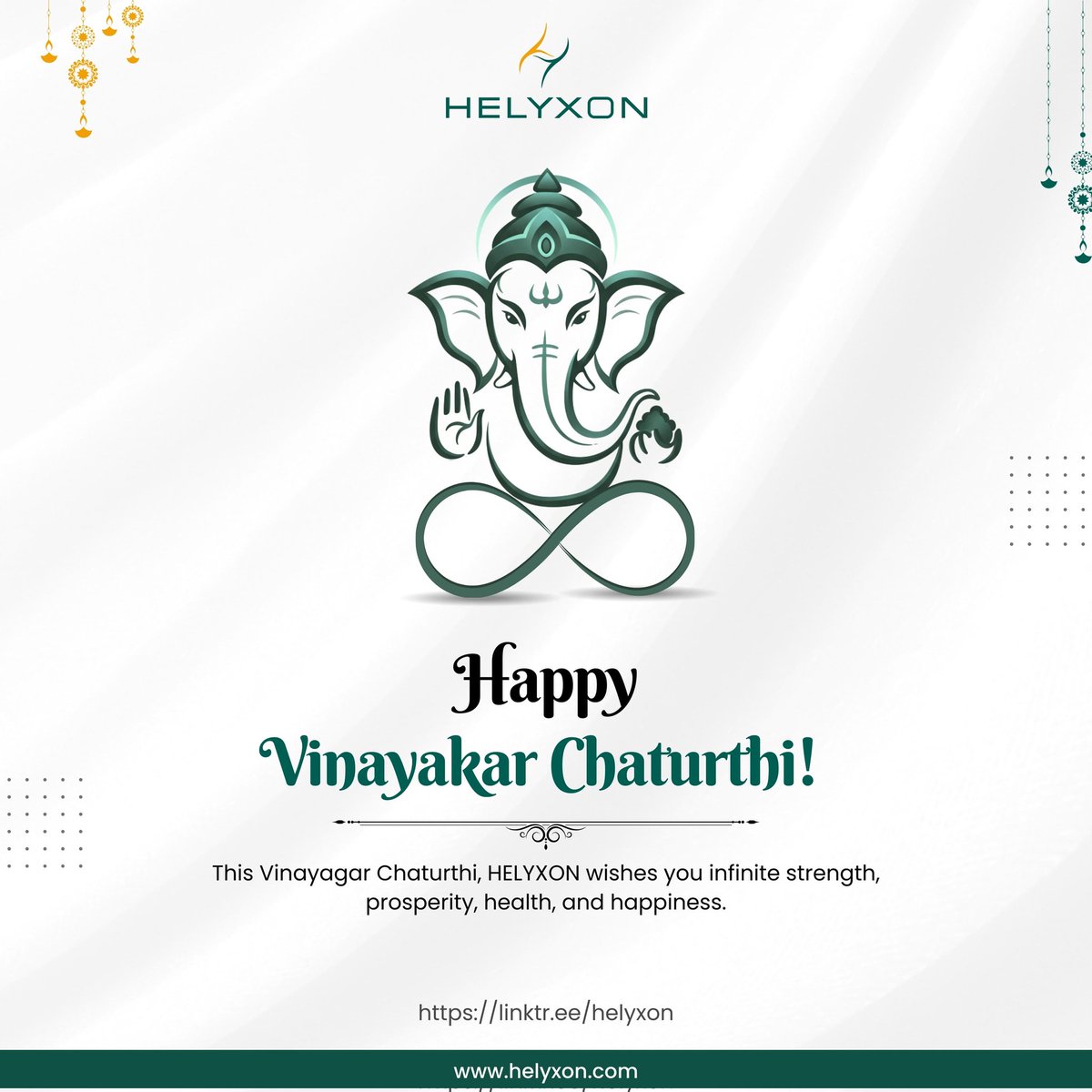 Helyxon's tweet image. This Vinayakar Chaturthi, let’s welcome good health and remove all obstacles in our wellness journey. 🪔✨
Team HELYXON wishes you a healthy and blessed Chaturthi #ganeshchathurthi #vinayakarchathurthi #doctorpatientapps #remotemonitoring #healthcare #continuousmonitoring
