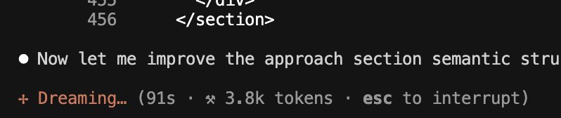 To be honest last think I want my code editor do is “dreaming” I don’t want pay for that. But still cute reminds of “Do Androids Dream of Electric Sheep?” By Philip K. Dick