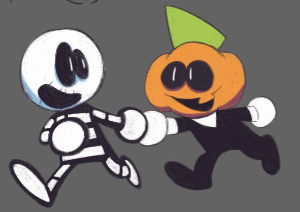 Pestoto64's tweet photo. I recently posted this on Tumblr, and Pero himself liked Kevin's first illustration, which made me really happy 🌚 https://t.co/ZuZxcGNWsh