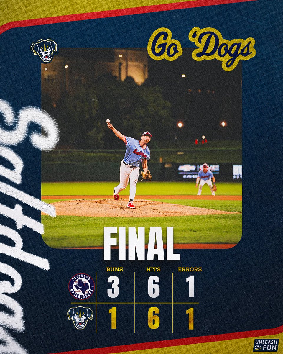 saltdogsball's tweet image. Final.

#Saltdogs | #UnleashTheFun