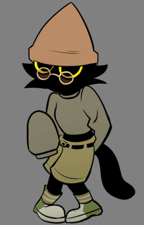 ME ENCANTÓ EL PERSONAJE, lo malo fue que lo hice re chafa :(
