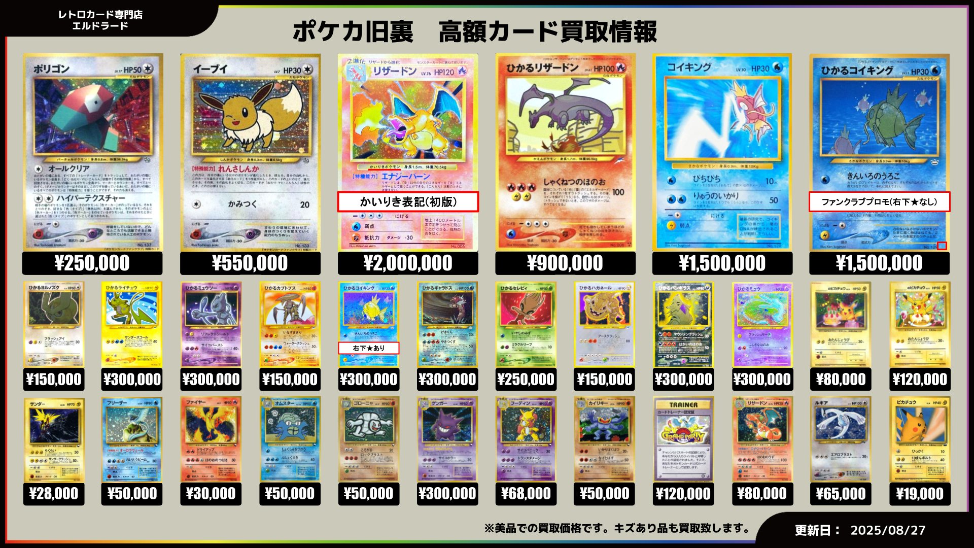 良品　旧裏　モンスターのみ　100枚まとめ売り ポケモンカード 旧裏 旧裏面 ニドキング ピジョット ガルーラ