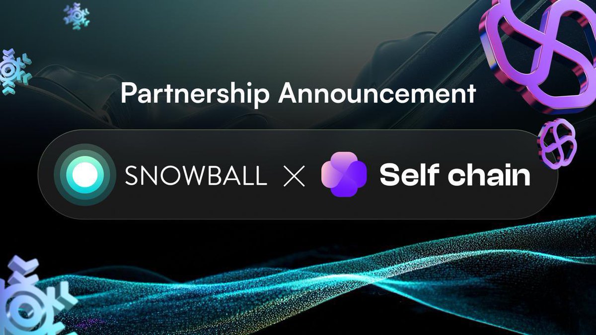 The_Web3_Danš„„ (@theweb3dan_) on Twitter photo Web3 has always had a usability problem: too many addresses, too many clicks, too much friction.
Thatās why the partnership between <a href="/snowball_money/">Snowball Money</a> MNS and <a href="/selfchainxyz/">Self Chain</a> matters.
With Snowball, your identity isnāt scattered across chains. One username becomes your key to the Web3 has always had a usability problem: too many addresses, too many clicks, too much friction.
Thatās why the partnership between <a href="/snowball_money/">Snowball Money</a> MNS and <a href="/selfchainxyz/">Self Chain</a> matters.
With Snowball, your identity isnāt scattered across chains. One username becomes your key to the