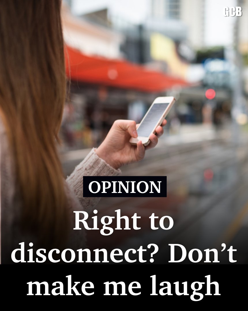#OPINION: Workers now have the right to ignore their employers after hours under ‘right to disconnect’ laws. But they only thing they’re disconnecting from is the ability to do anything useful, writes Keith Woods.
Story 👉 bit.ly/4lSbxhV
<a href="/keithjwoods/">Keith Woods 🇦🇺 🇺🇦</a>