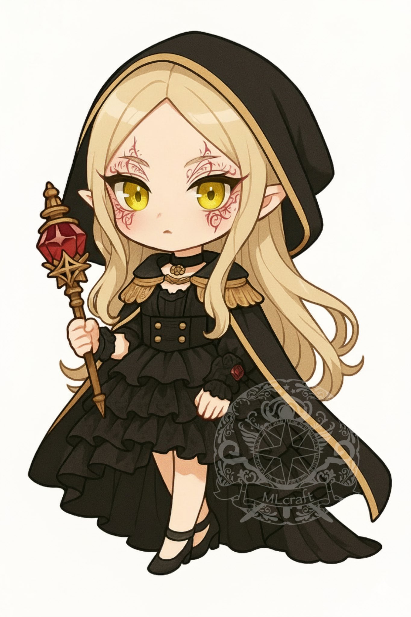 お値下げ　会長はメイド様　当時品　マップ　イラストホロカード 妖精VTuber『宝珠るら』がオンラインくじ「KuZiPA!」に降臨