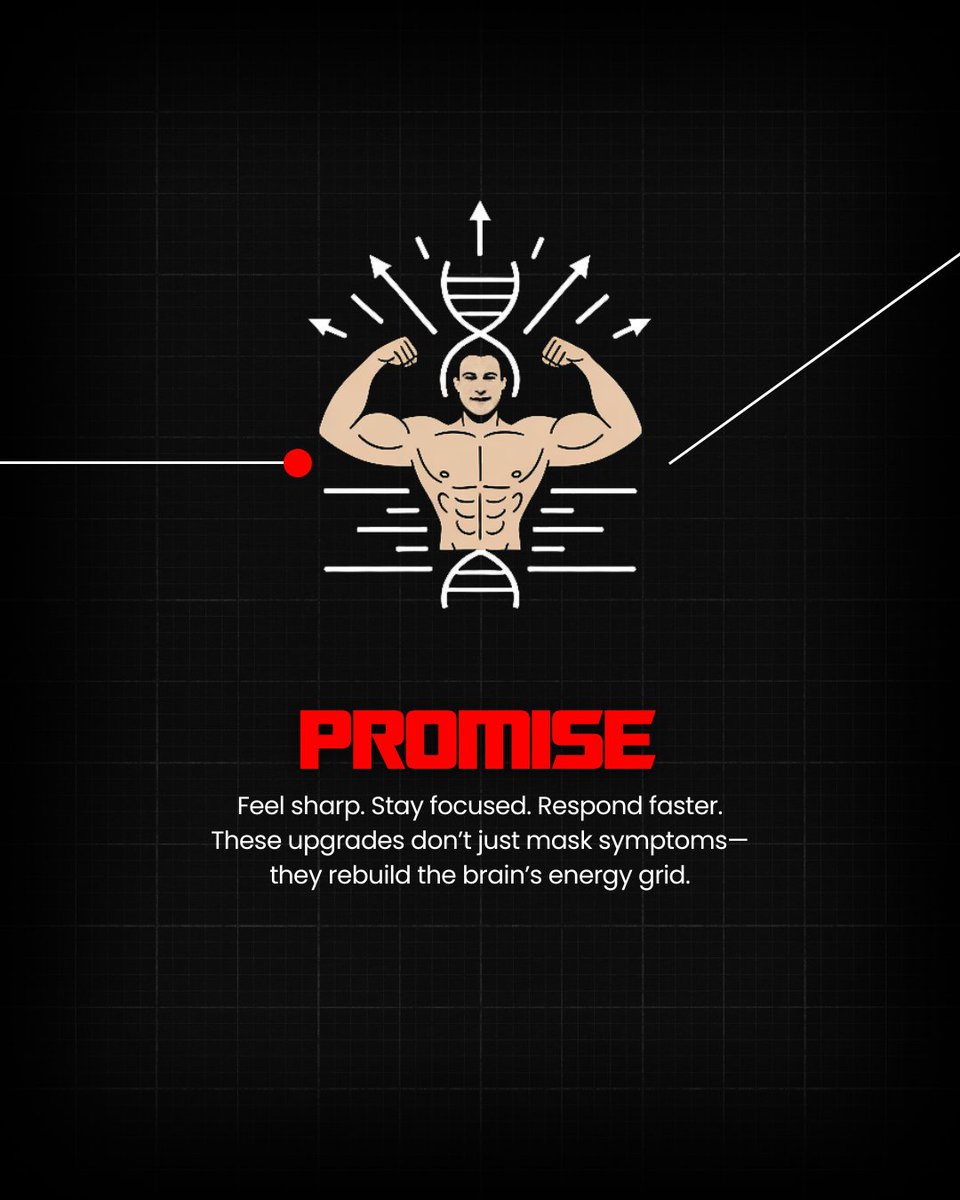 enhancedathlete's tweet image. 💥 STOP accepting slow thinking and fatigue as “normal aging.”
The truth: your brain can be recharged.
Not with stimulants, but by rebuilding its energy grid.

#CognitiveRevolution #MitochondriaMatters #FocusHack